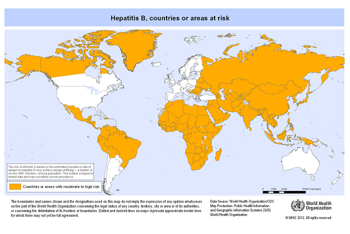 Epidemiology of Hepatitis B